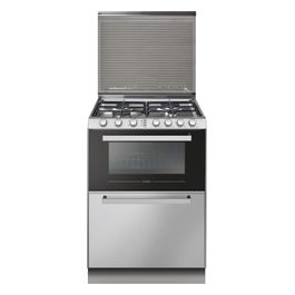 Trio 4GXNT/1 Cucina a Gas con Forno Combinato Argento