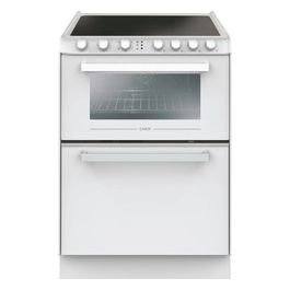 TRIOVWNT1 Cucina da Accosto 60cm 1 Forno Elettrico 4 Fuochi Elettrici 1 Lavastoviglie Bianco