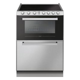 Candy TRIOVXNT1 Cucina da Accosto 60cm 4 Piastre Elettriche 1 Forno Elettrico 1 Lavastoviglie Inox