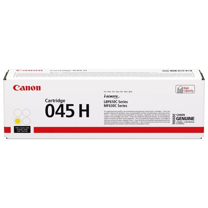 Canon 1243C002 045 H Toner Originale Alta Resa 2200 pagine colore Giallo