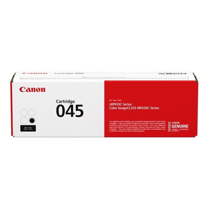 Canon 1242C002AA 045 Toner per Stampante Laser 1400 Pagine colore Nero