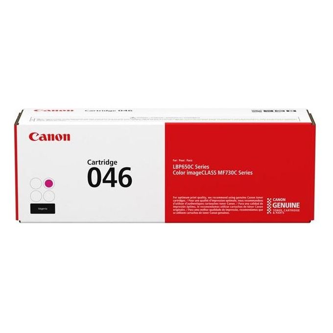Canon 046 Toner per Stampante Laser 2300 Pagine Magenta