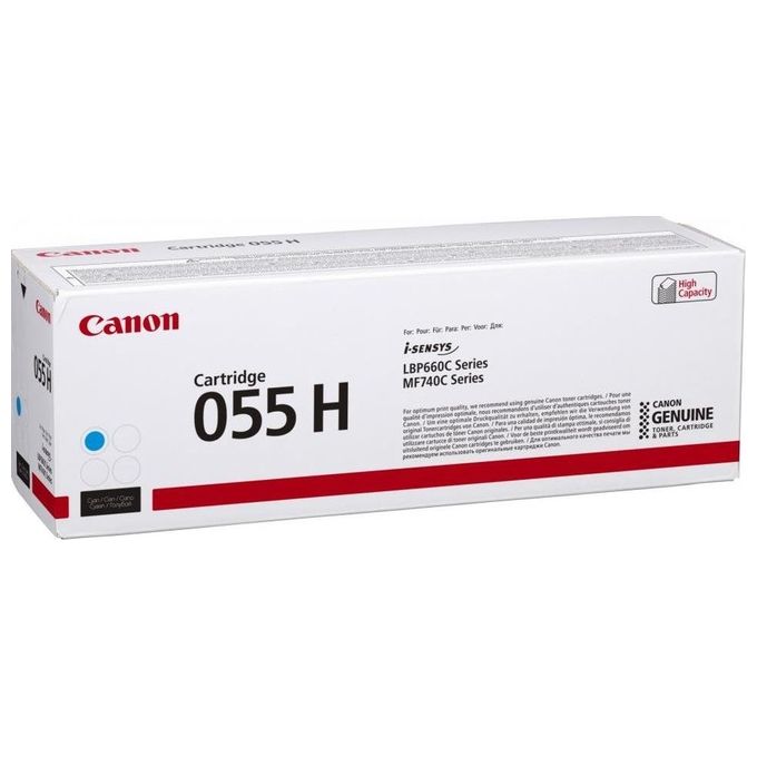 Canon 055H Toner Originale Ciano