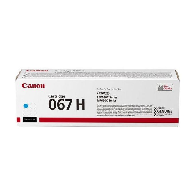 Image of Canon 067h Toner Originale Ciano