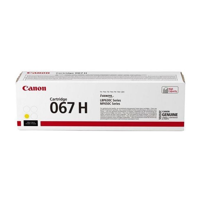 Image of Canon 067h Toner Originale Giallo