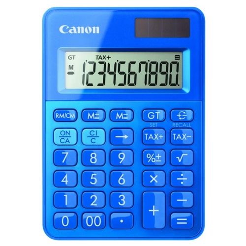 Canon Calcolatrice da Tavolo, Blu Metallizzato