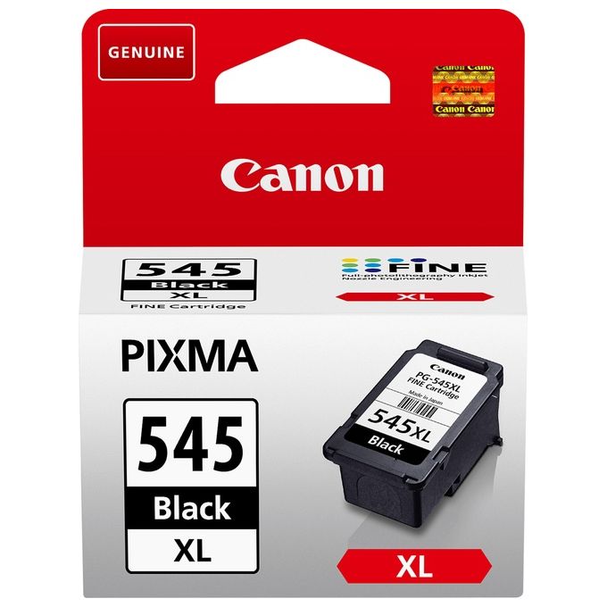 Canon PG-545XL Cartuccia Inkjet Alta Capacita' Inchiostro a Pigmento 400 pagine 15 ml colore Nero