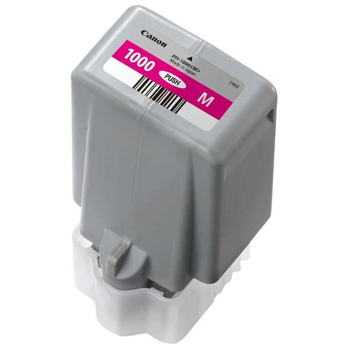 Canon PFI-1000M Cartuccia Inchiostro Inkjet ImagePrograf PRO-1000 80ml 5000 pagine colore Magenta
