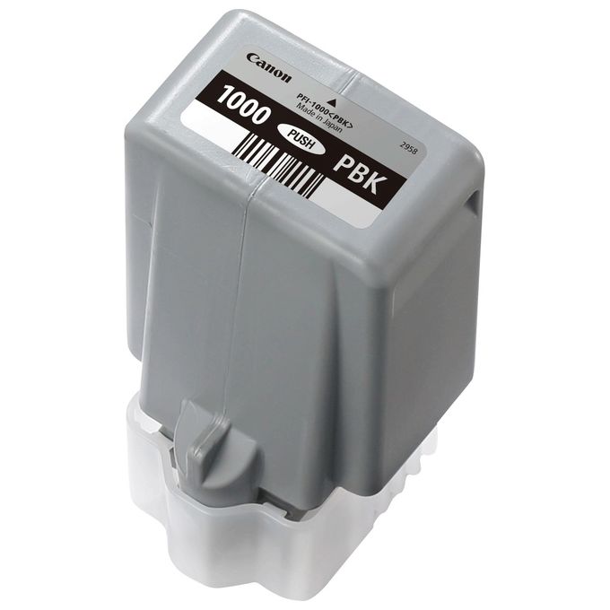 Canon PFI-1000 Cartuccia d'inchiostro originale inkjet 80ml per imagePROGRAF PRO-1000 colore Nero Fotografico
