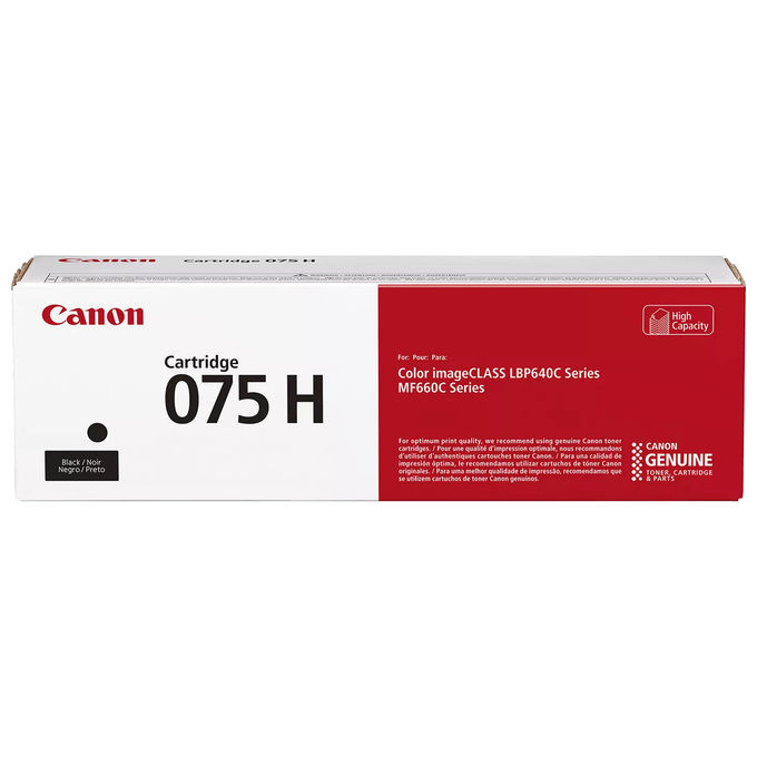 Canon 6369C002 Cartuccia Toner 075H Nero Originale Alta Capacita'
