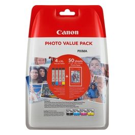 Canon Cli-571xl Pack+50 Fogli pp 201 bl