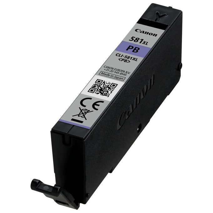 Canon 2053C001 CLI-581XL Cartuccia d'Inchiostro Inkjet Alta Capacita' 8.3ml Pixma TS8150 TS8250 TS9150 colore Blu Fotografico
