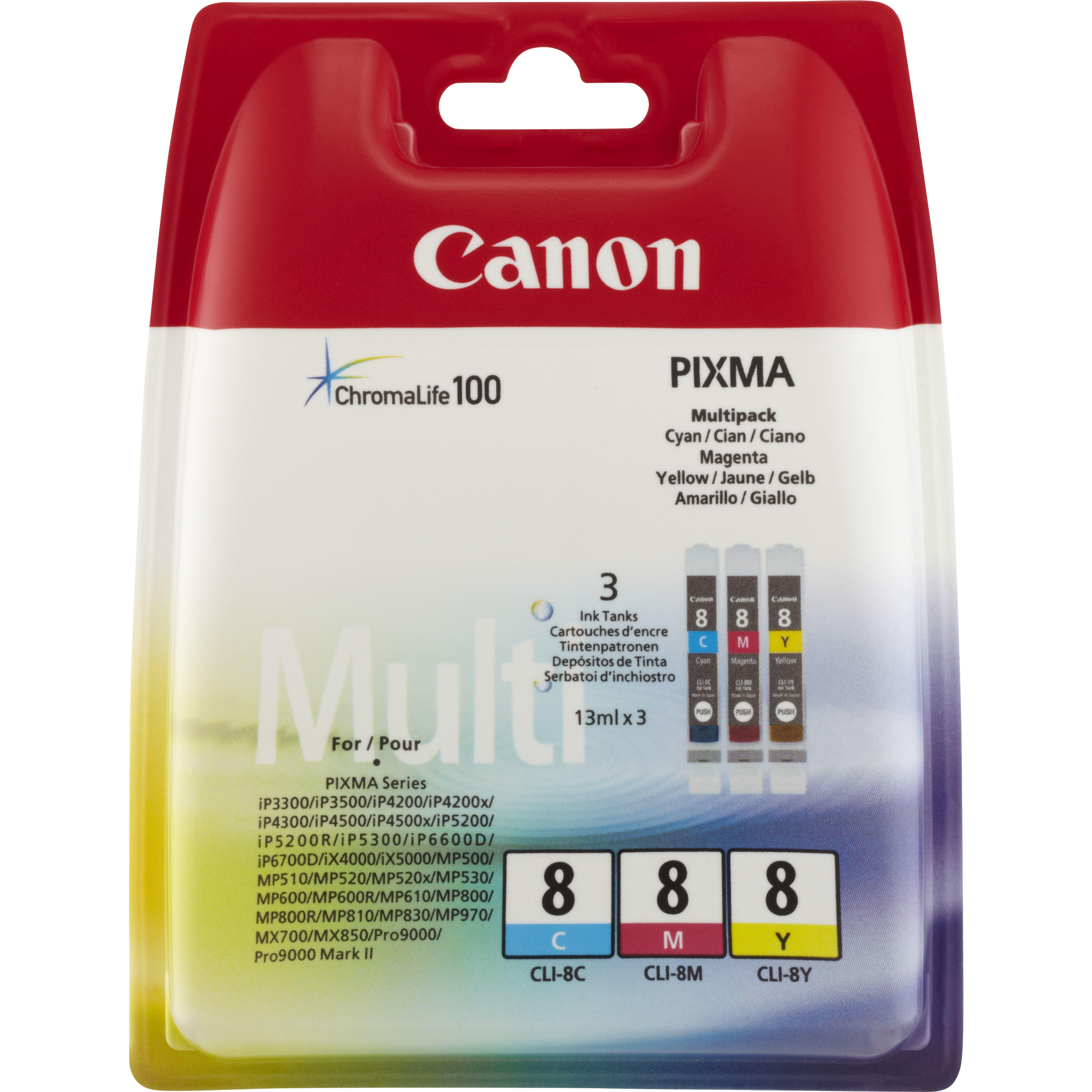 Canon Cli-8 Pack Da
