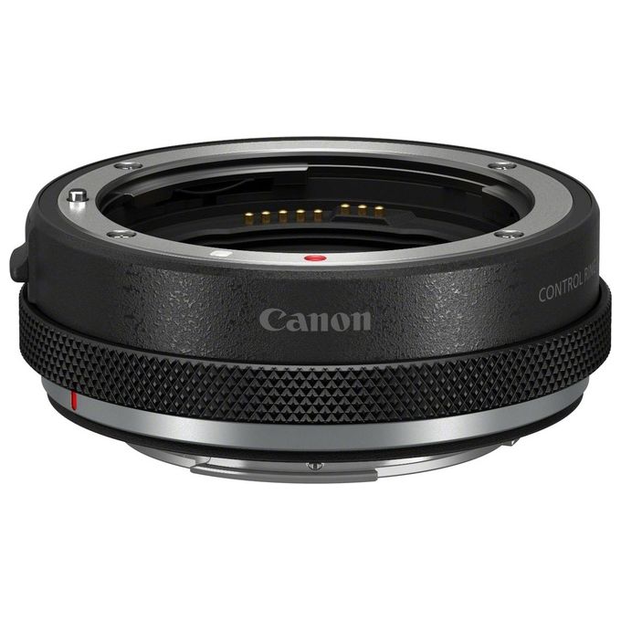 Canon 2972C005 Adattatore EF-EOS R con Ghiera di Controllo Programmabile per Obiettivi EF ed EF-S su Fotocamere EOS R colore Nero