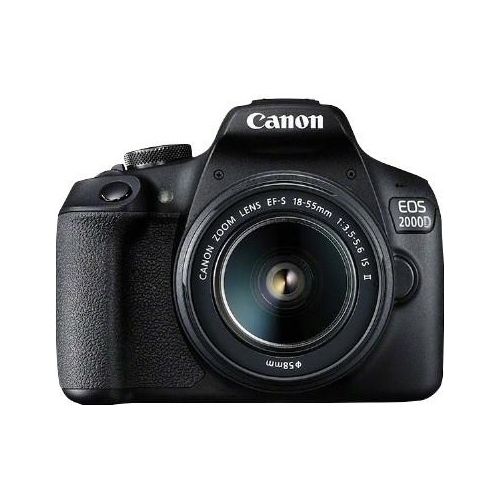 Canon EOS 2000D Fotocamera Reflex 24Mpx Wi-Fi con Obiettivo 18/55 IS II
