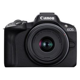 Canon EOS R50 Black  RF-S 18-45mm F4.5-6.3 IS STM Kit MILC 242 MP CMOS 6000 x 4000 Pixel Nero