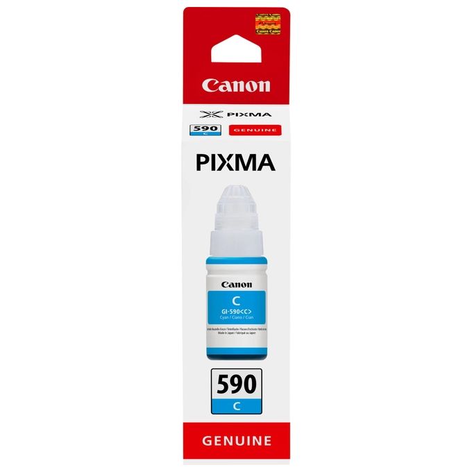Canon GI-590C 70ml Inchiostro per Stampa e Disegno Ciano