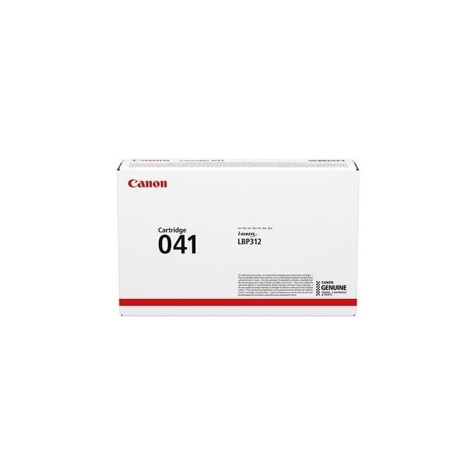 Canon 2762654 Toner Originale CRG 041 Nero 10000 pagine compatibile con LBP312X MF522X MF525X colore Nero