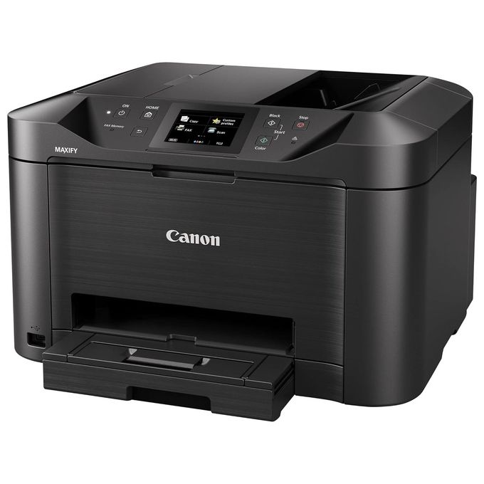 Canon MB5150 MAXIFY Multifunzione Inkjet A4 4 in 1 24 ppm Wi-Fi LAN ADF Fronte Retro Touch Screen colore Nero
