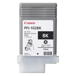 Canon Pfi-102bk Cartuccia Nero Per Ipf 500 Grafica 130ml