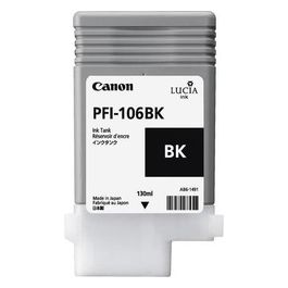 PFI-106 BK Nero originale serbatoio inchiostro per imagePROGRAF iPF6300, IPF6300S, iPF6350, iPF6400, iPF6400SE, IPF6450