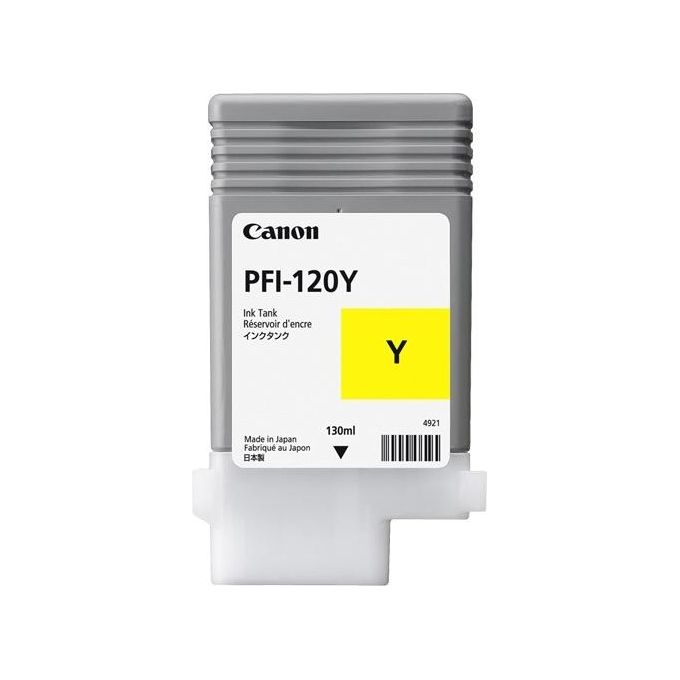Canon 2888C001AA Cartuccia inchiostro originale PFI-120Y 130 ml tecnologia inkjet colore Giallo