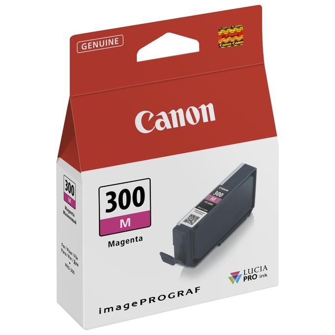 Canon PFI-300 Cartuccia Originale Magenta