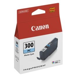 Canon PFI-300 Cartuccia Originale Ciano per Foto