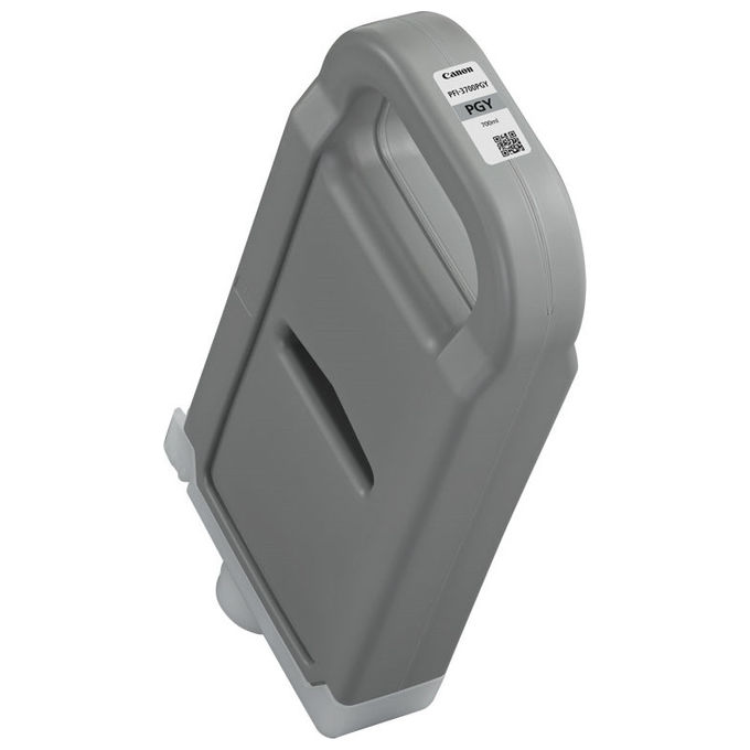 Canon cartuccia inchiostro PFI-3700PGY grigio fotografico 700 ml pigmentata Lucia Pro II originale per imagePROGRAF PRO-2600 PRO-4600 PRO-6600