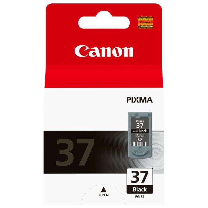 Canon pg-37 cartuccia inchiostro nero chromalife 100 con