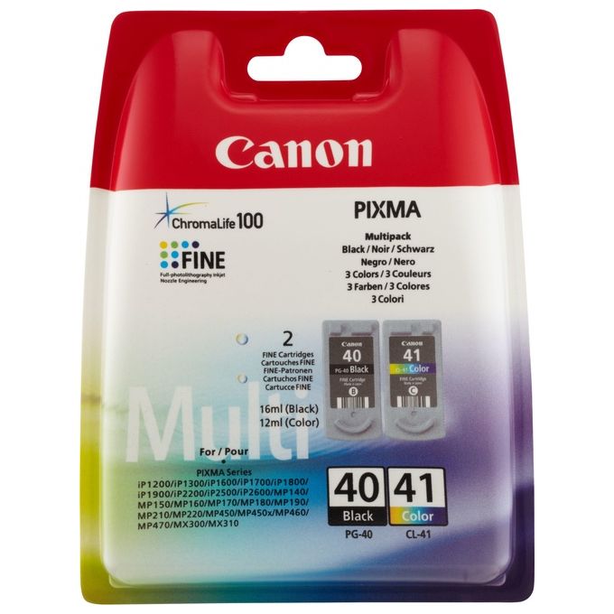 Canon Pg-40 + Cl-41 Multipack