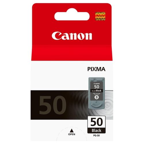 Canon pg-50 cartuccia inchiostro nero chromalife 100 con
