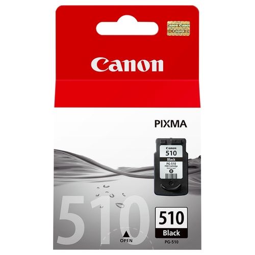 Canon pg-510 bk serbatoio nero con testina contenuto 9ml Blister 2970B001