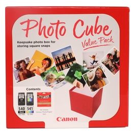 Canon PG-540 / CL-541 Photo Cube Value Pack PP-201 13x13cm 40 Fogli