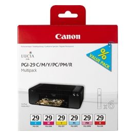 Canon Pgi-29 C M Y Pc Pm R Multipack