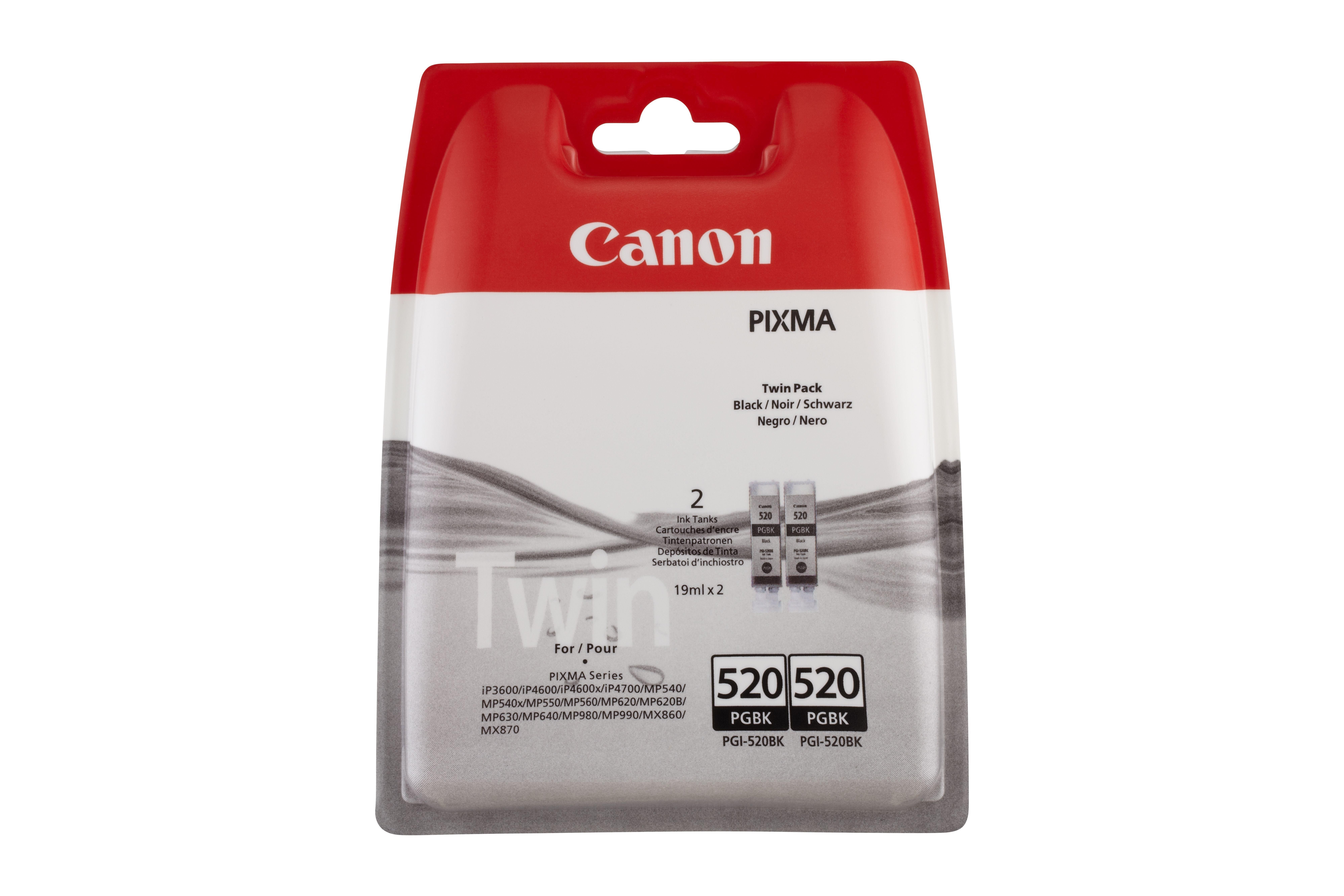 Canon Pgi-520bk Twin Pack