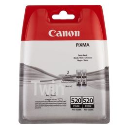 Canon Pgi-520bk Twin Pack Blister