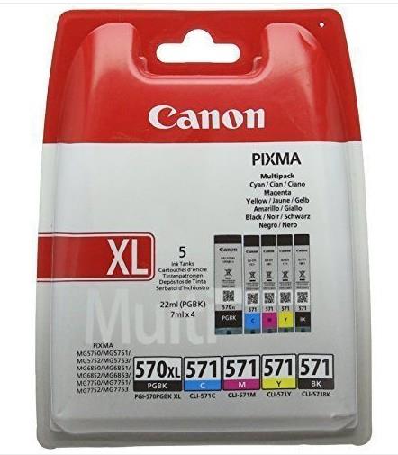Canon PGI-570XL/CLI-571 PGBK Cartuccia