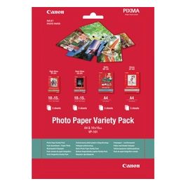 Canon Photo Paper Variety Pk Vp-101 A4 A6