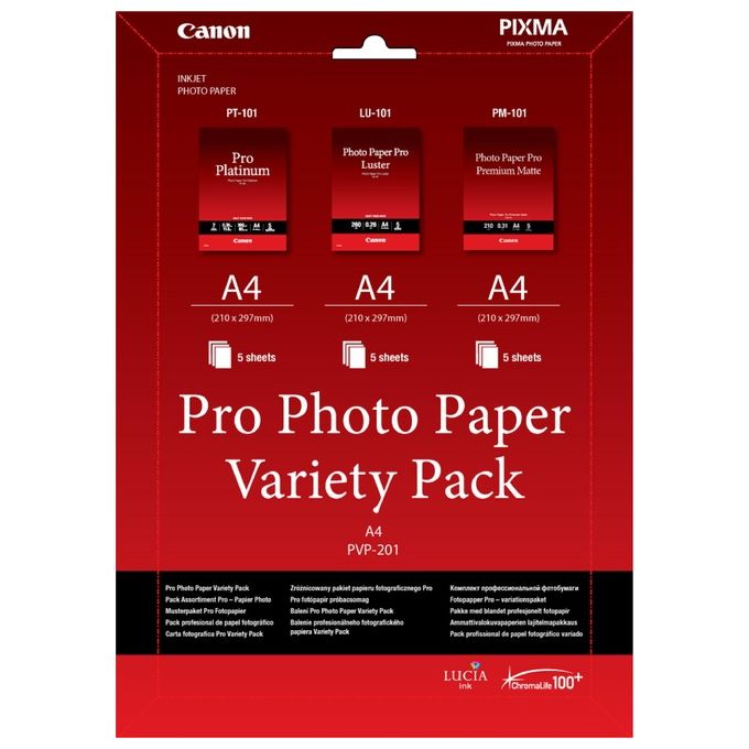 Canon Photo Paper Variety pk Pvp-201 a4