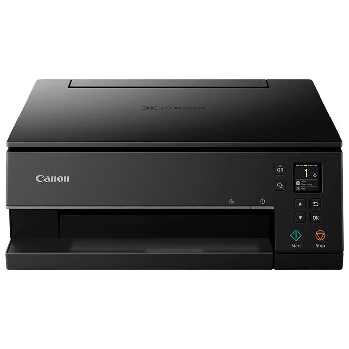 Canon PIXMA TS6350a multifunzione a getto d'inchiostro a colori (stampa, scansione, copia, display Oled da 3,7 cm, WLAN, Print App, 4800 x 1200 Dpi). Colore: nero