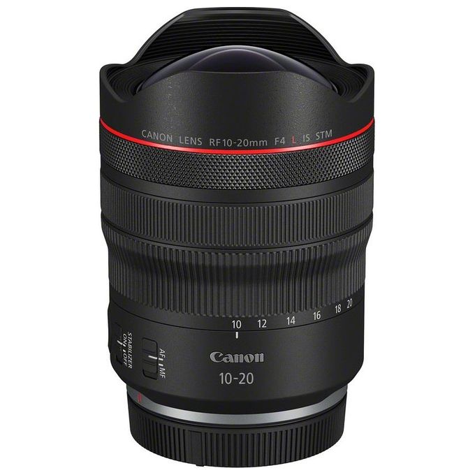 Canon RF 10-20mm F4 L IS STM MILC Obiettivo con Zoom Grandangolare Nero