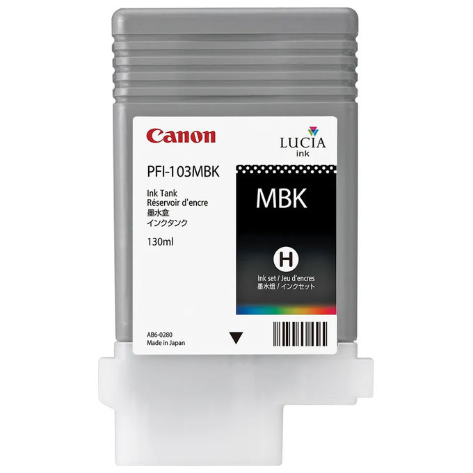 Canon serbatoio nero Matte Pfi-103mbk Ipf6100