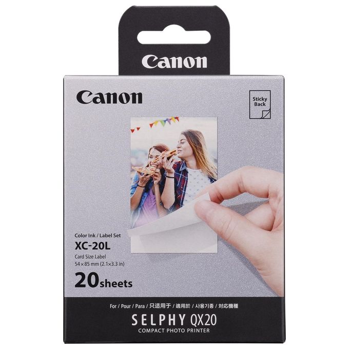 Canon Set carta e inchiostro XC-20L (20 stampe)