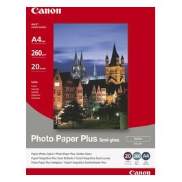 Canon Sg-201 A4 Semi Glossy Photo P. 20fg