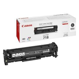 Toner 718 Bk Nero 3400 Pagine Lbp7200cdn, 8330cdn, Mf8350cdn