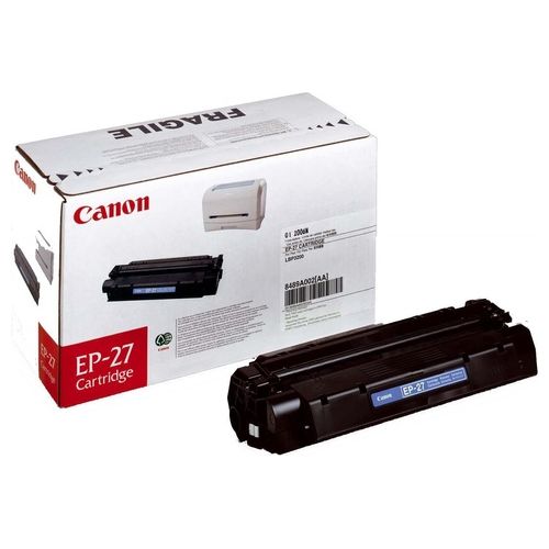 Canon Toner EP-27 Nero per MF3220/3240/MF5xxx/MF3110/LPB3200 2500 pagine