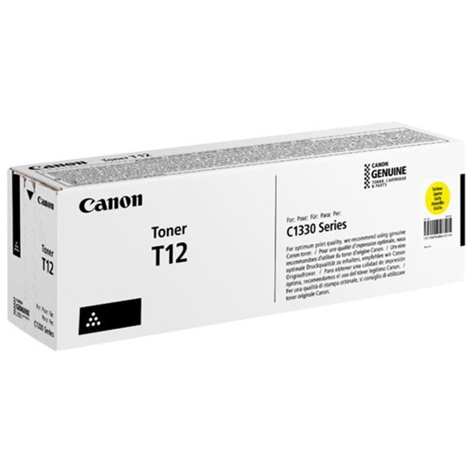 Canon Toner T12y Giallo 5.300 Pagine