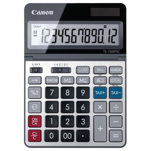 Canon TS-1200TSC Calcolatrice Desktop di Base Metallico