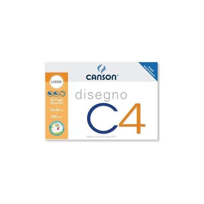 Canson Album c4 4ang Riquadrato 33x48 200g